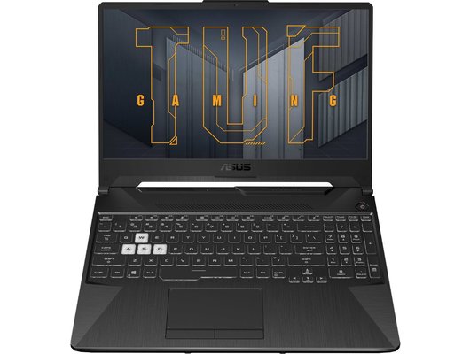 Ноутбук игровой ASUS TUF FX506HE-HN011/90NR0704-M00AD0/Core i5 11400H/8Gb/512Gb/15.6FHD 144Hz/RTX3050 Ti 4Gb/DOS чер
